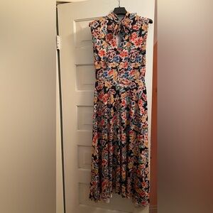 Floral & Flowy Cute Vintage Style Dress